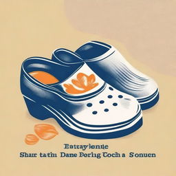 Create a cover for a Dutch grammar book that features iconic Dutch clogs