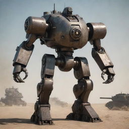 What does Mecha look like in dieselpunk