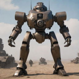 What does Mecha look like in dieselpunk