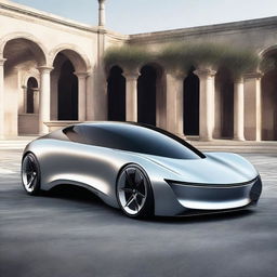 A unique and futuristic car design that nobody has seen before