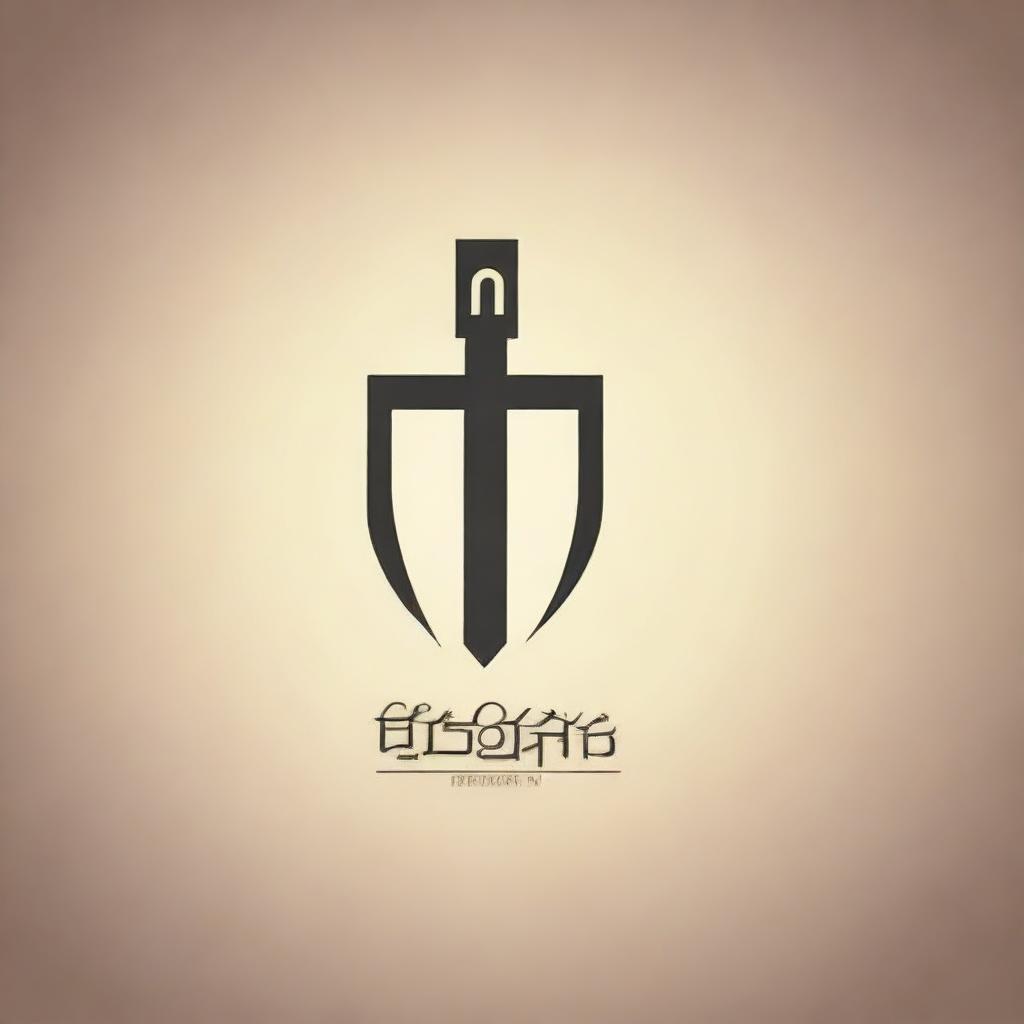 A beautifully designed logo with the text 'اعرف دينك' elegantly written inside