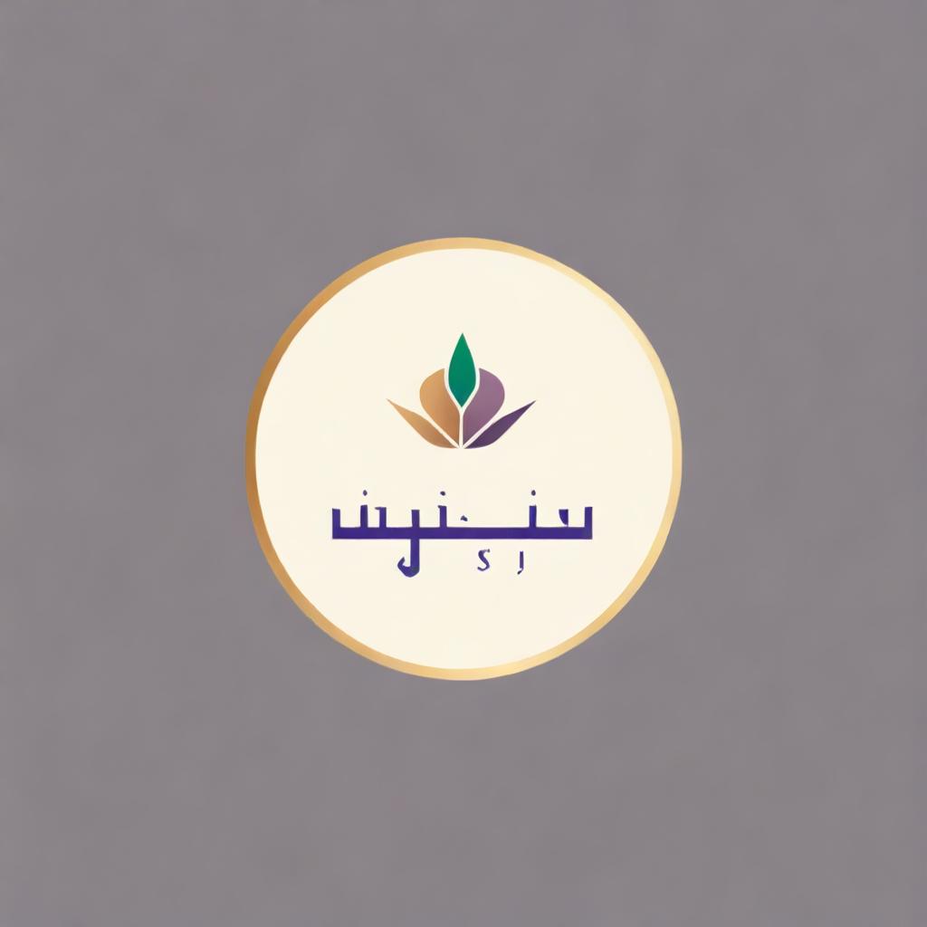 A beautifully designed logo with the text 'اعرف دينك' elegantly written inside