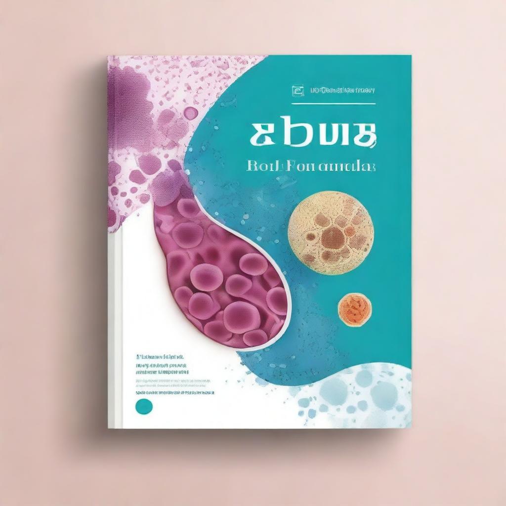 A detailed and professional book cover design for a pathology textbook