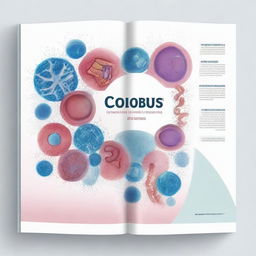 A detailed and professional book cover design for a pathology textbook