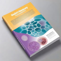 A detailed and professional book cover design for a pathology textbook