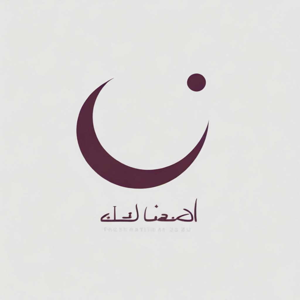 A beautifully designed logo featuring the Arabic text 'اعرف دينك' with a crescent moon symbol incorporated