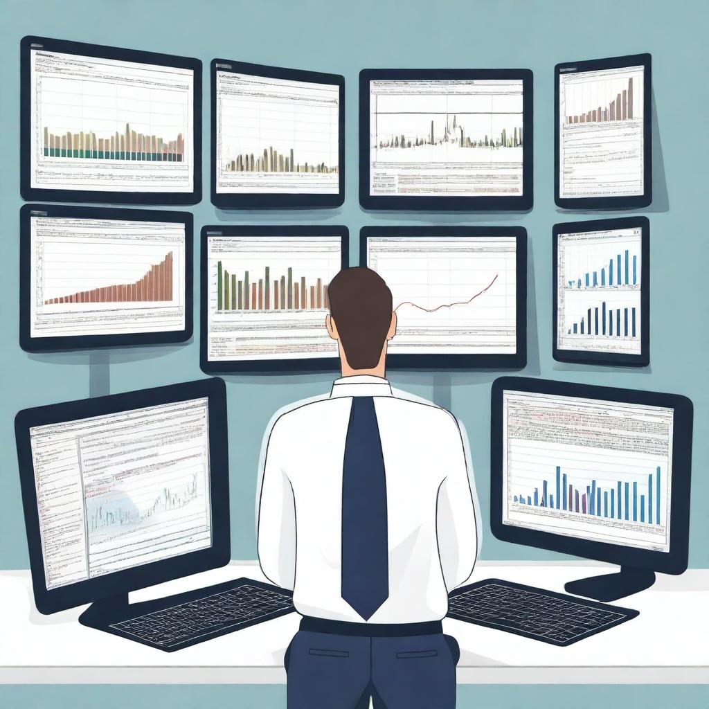 Create an image titled 'Reduce Losses: A Crucial Aspect of Financial Trading'