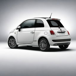 A detailed and realistic image of a Fiat 500 1