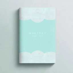 A cover page for a manifest journal, featuring a clean and elegant design with subtle geometric patterns