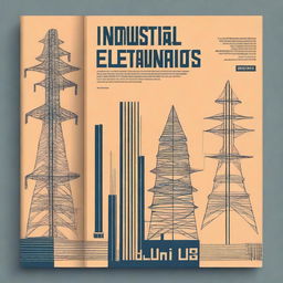 A book cover for a textbook on industrial electrotechnics