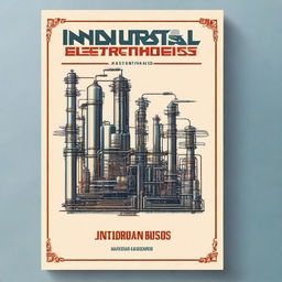 A book cover for a textbook on industrial electrotechnics