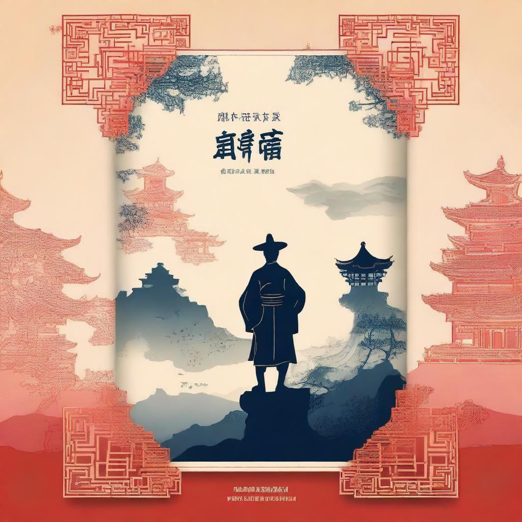 Design a captivating book cover for an inspiring historical novel set in ancient China