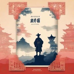 Design a captivating book cover for an inspiring historical novel set in ancient China