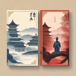 Design a captivating book cover for an inspiring historical novel set in ancient China