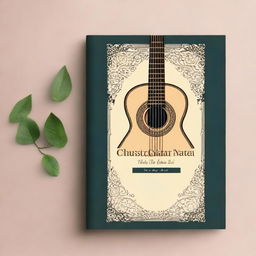 A captivating book cover for a classical guitar guide