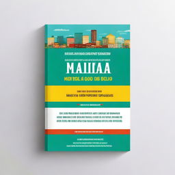 Create a book cover for a sociology expert titled 'RECURSOS METODOLÓGICOS DE GESTIÓN SOCIAL PARA PROYECTOS DE SANEAMIENTO BÁSICO EN ÁREAS URBANAS DE BOLIVIA'