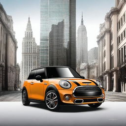 Create a detailed image of a Mini Cooper S