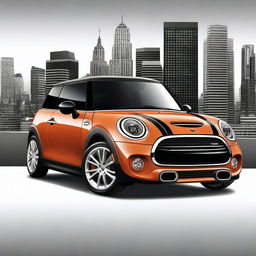 Create a detailed image of a Mini Cooper S