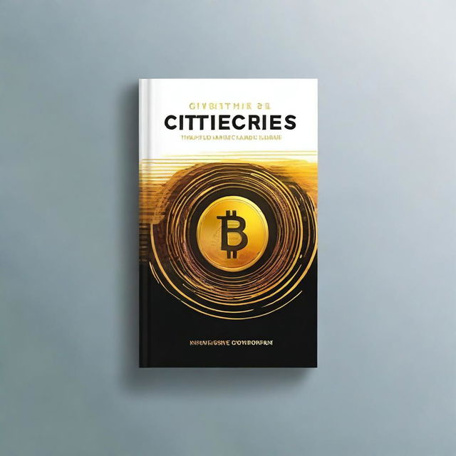 Create a book cover for a book about cryptocurrencies