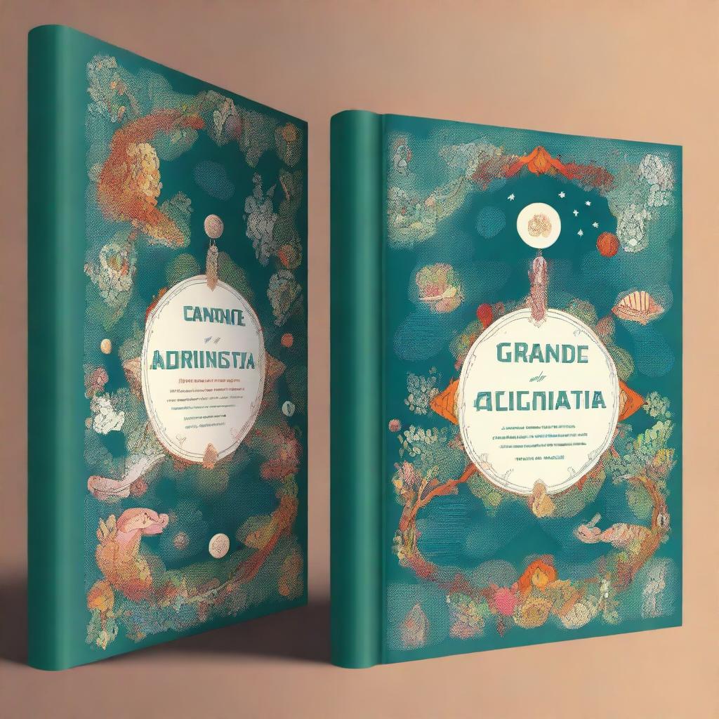 Create a book cover for 'Grande Manual Admiracionista'