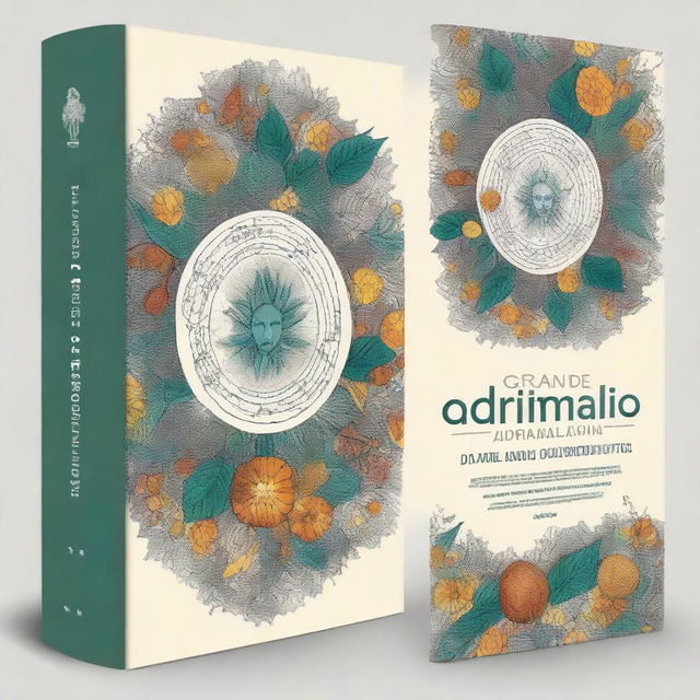 Create a book cover for 'Grande Manual Admiracionista'