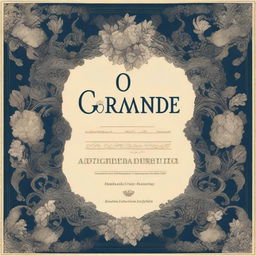 A beautifully illustrated cover for a book titled 'O grande manual Admiracionista'