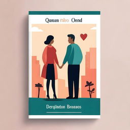 Create a professional and evocative ebook cover featuring a couple that conveys the theme 'Desilusões Modernas: Quando o Amor Não é como nos Filmes'