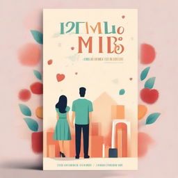 Create a professional and evocative ebook cover featuring a couple that conveys the theme 'Desilusões Modernas: Quando o Amor Não é como nos Filmes'