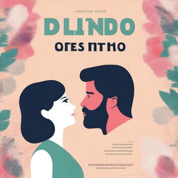 Create a professional and evocative ebook cover featuring a couple that conveys the theme 'Desilusões Modernas: Quando o Amor Não é como nos Filmes'