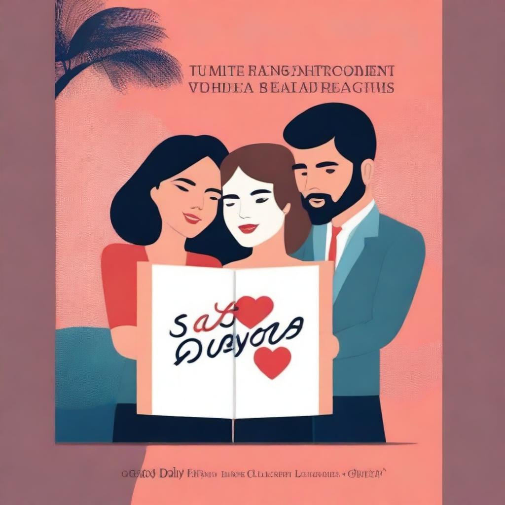 Create a professional and evocative ebook cover featuring a couple that conveys the theme 'Desilusões Modernas: Quando o Amor Não é como nos Filmes'