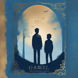 An evocative book cover design capturing the essence of Lucas and Gabriel's story