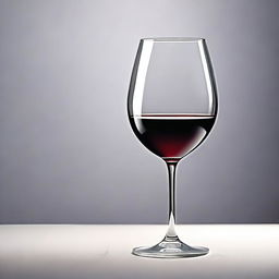 Create an image of a glass of wine