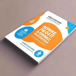 Create a professional book cover titled 'Inspire & Profit Formula' with a sub-title 'Done-For-You Digital Product Blueprint'