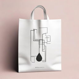 A simple and elegant design for a tote bag