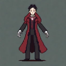 Create a 128x128 pixel art villain inspired by General Doctor Crazy