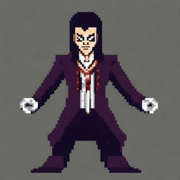 Create a 128x128 pixel art villain inspired by General Doctor Crazy