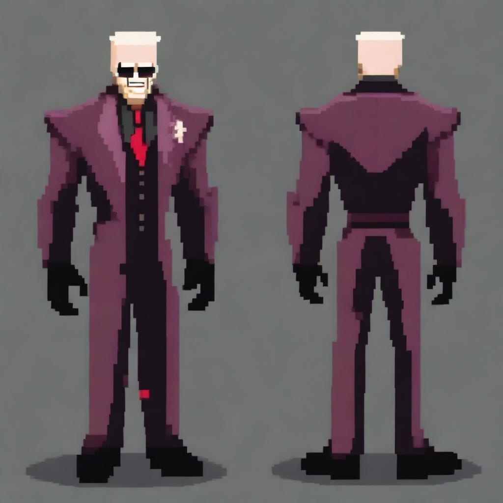 Create a 512x512 pixel villain inspired by General Doctor Crazy