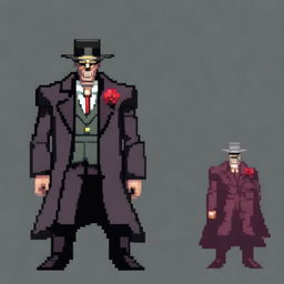 Create a 512x512 pixel villain inspired by General Doctor Crazy