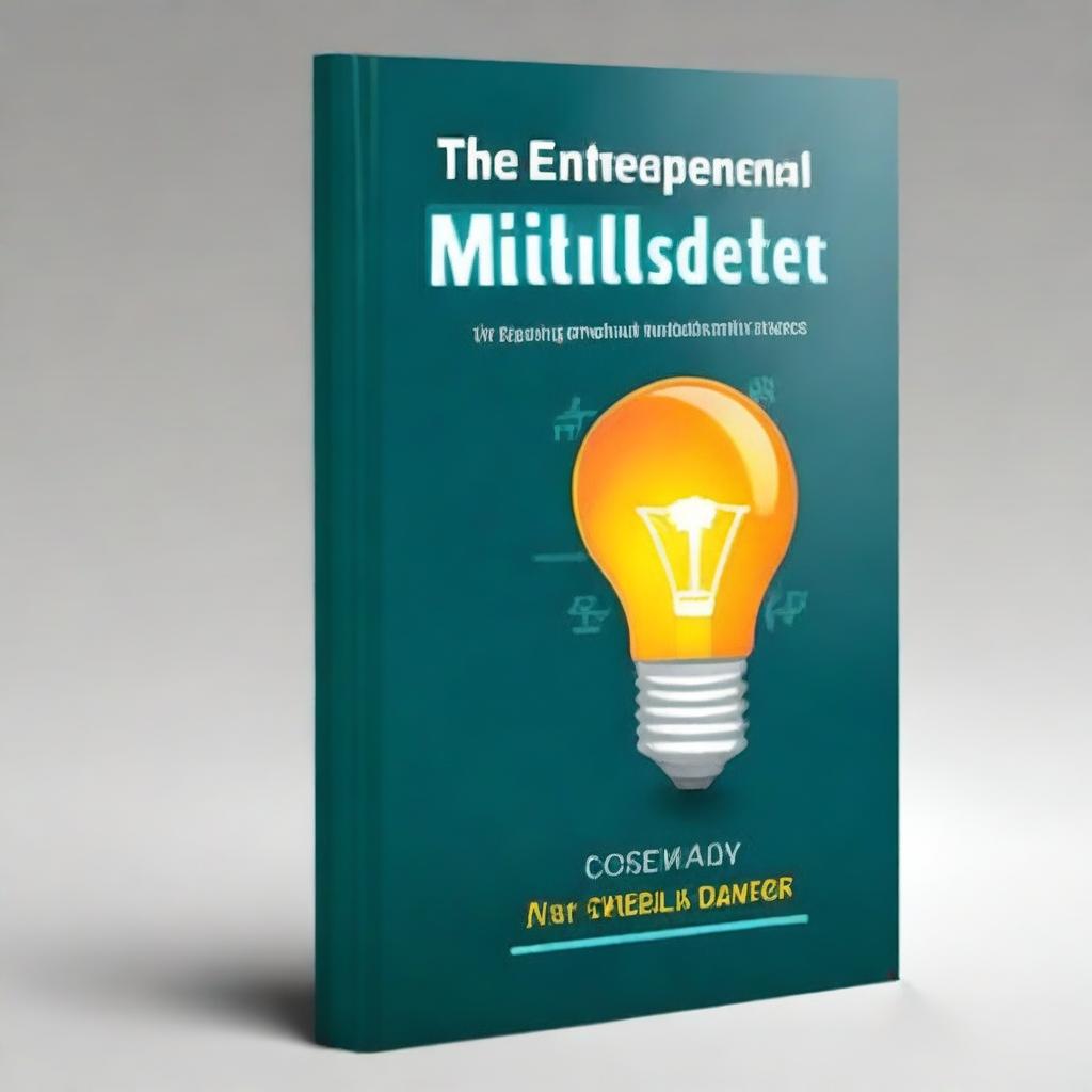 Create an ebook cover for a book titled 'The Entrepreneurial Mindset, Building the Pathway to Success'