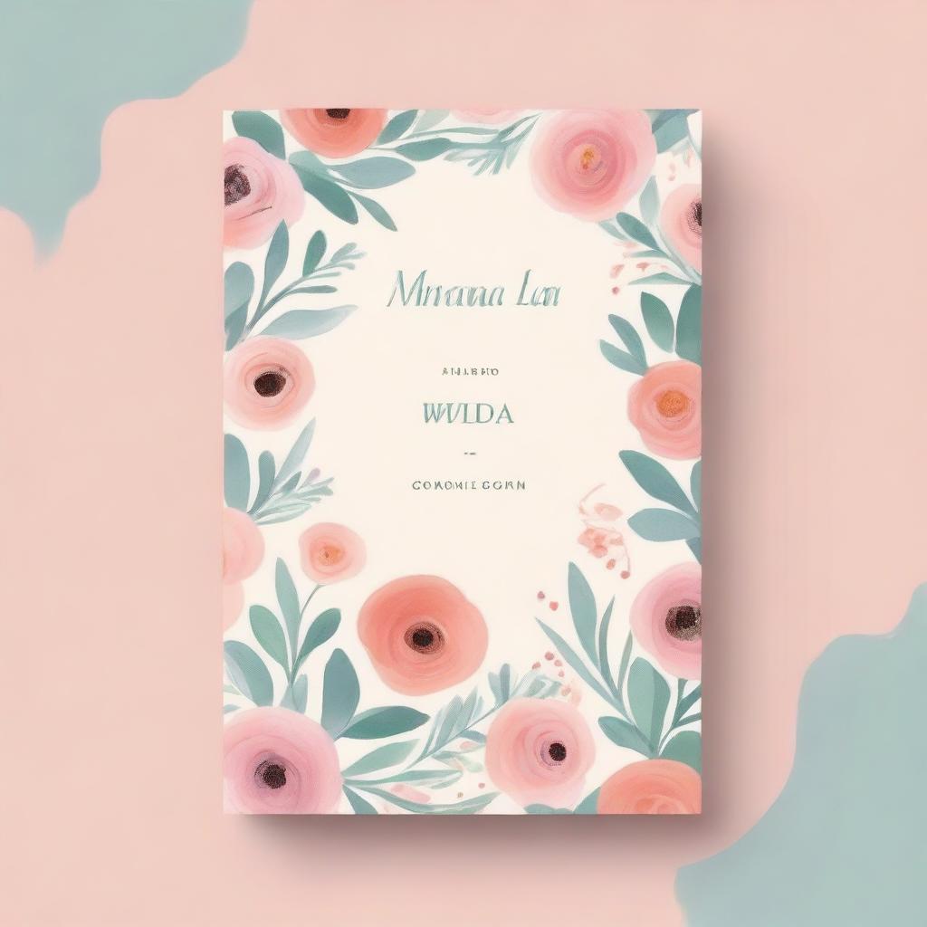 Create a book cover for a poetry collection titled 'Mirando la Vida'