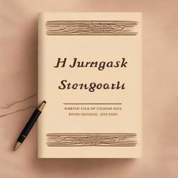 Create a cover for a collection of poems titled 'Stepnogorsk by the pen of poets'