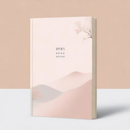 A book cover for 'Jin Ping Mei' with an elegant and delicate design featuring three soft, muted colors