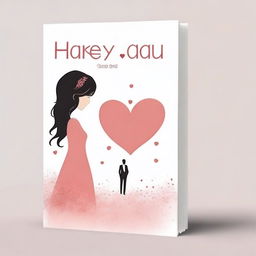 Create an image that looks like a book cover with the title 'Hate you, Love you' prominently displayed