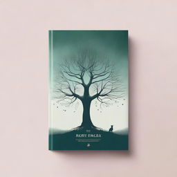 Create a minimalist fantasy book cover