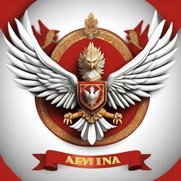 Create an image of the Garuda Pancasila, the national emblem of Indonesia, symbolizing the independence of the Republic of Indonesia