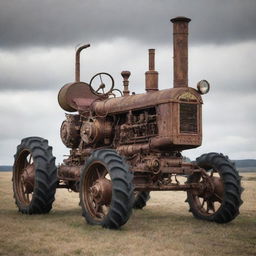 What a tractor looks like in steampunk