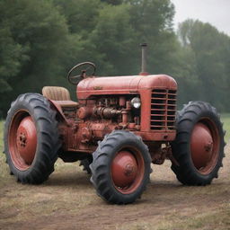 What a tractor looks like in dieselpunk