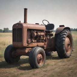 What a tractor looks like in dieselpunk