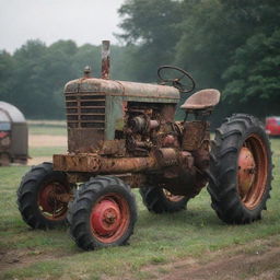 What a tractor looks like in gaspunk