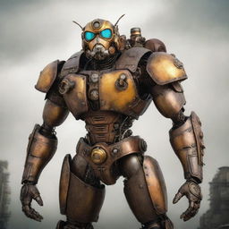 Bumblebee in steampunk